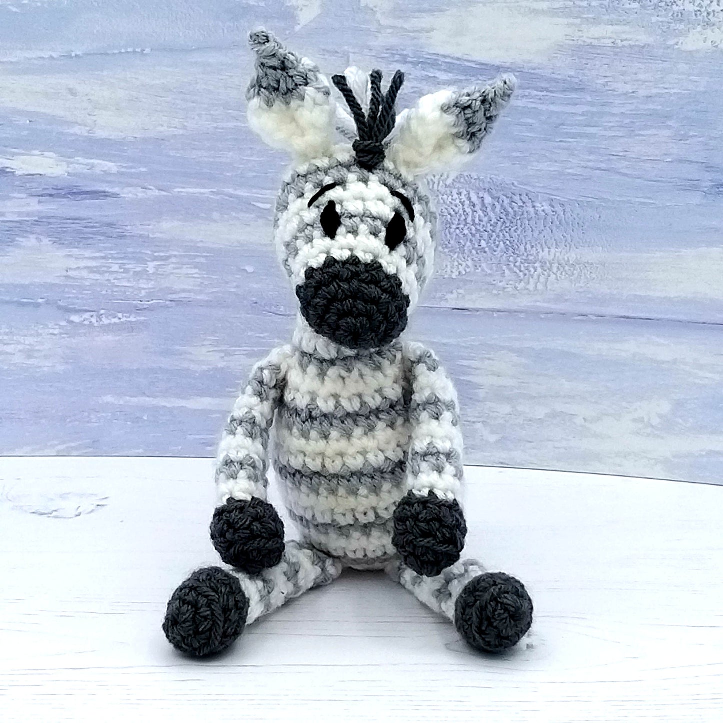 Baby Zebra - PDF Crochet Pattern