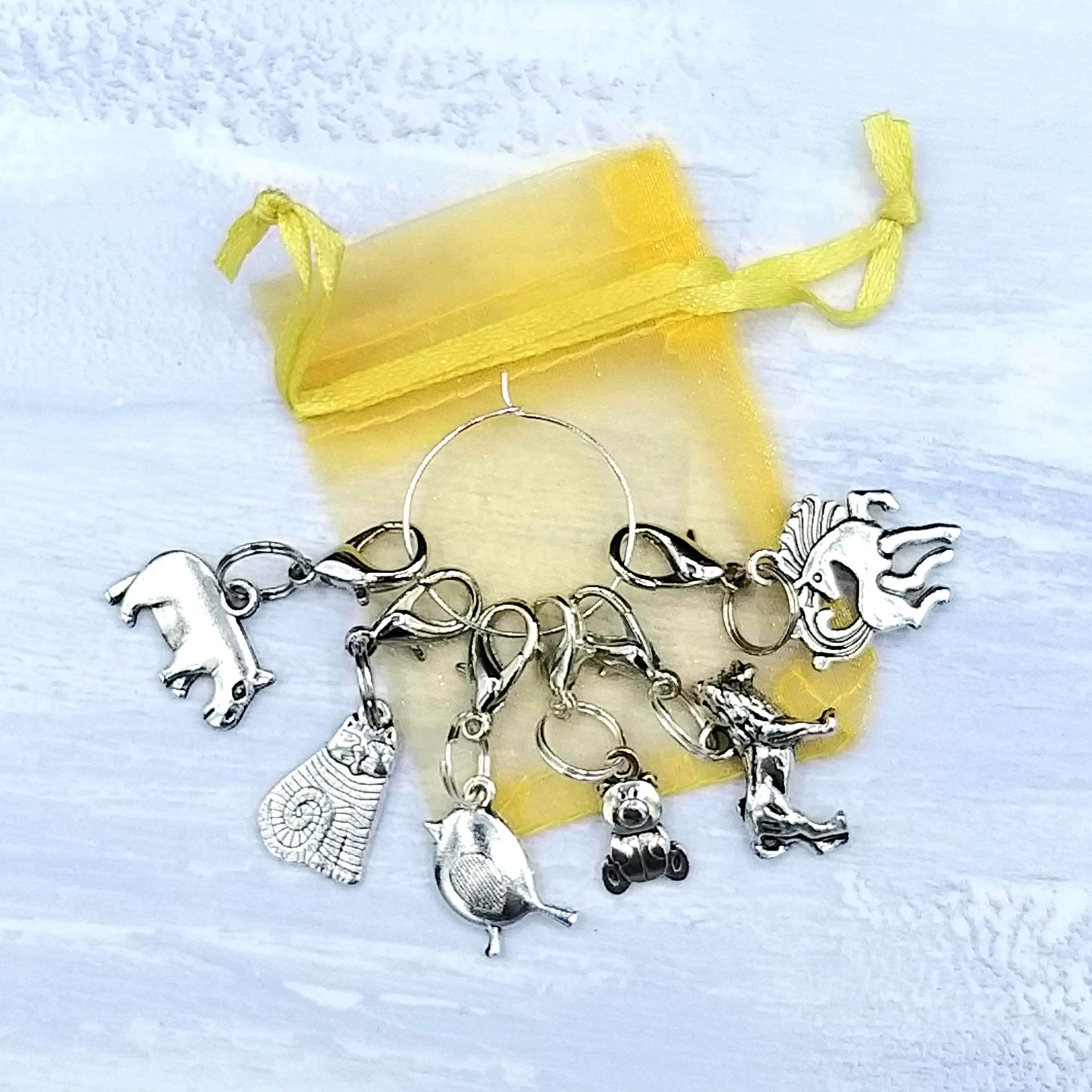 Knitting and Crochet Animal Stitch Markers