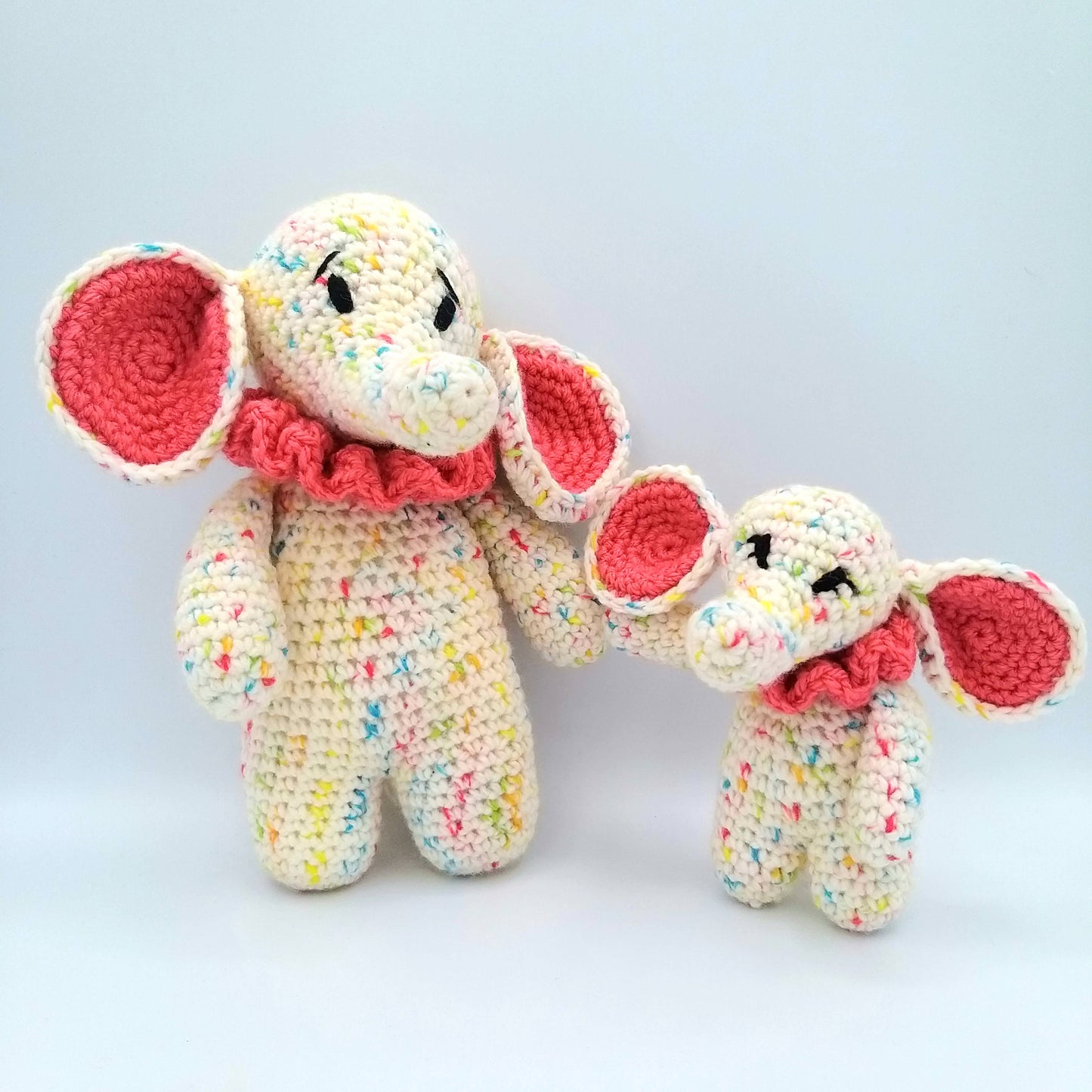 PDF Pattern - Ruffle pattern and amendments to make Special Edition Jelly Tots & Baby Dots the Elephants