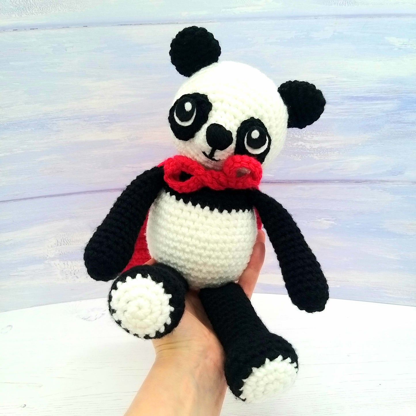 Peter and Melinda the Panda - PDF Crochet Pattern
