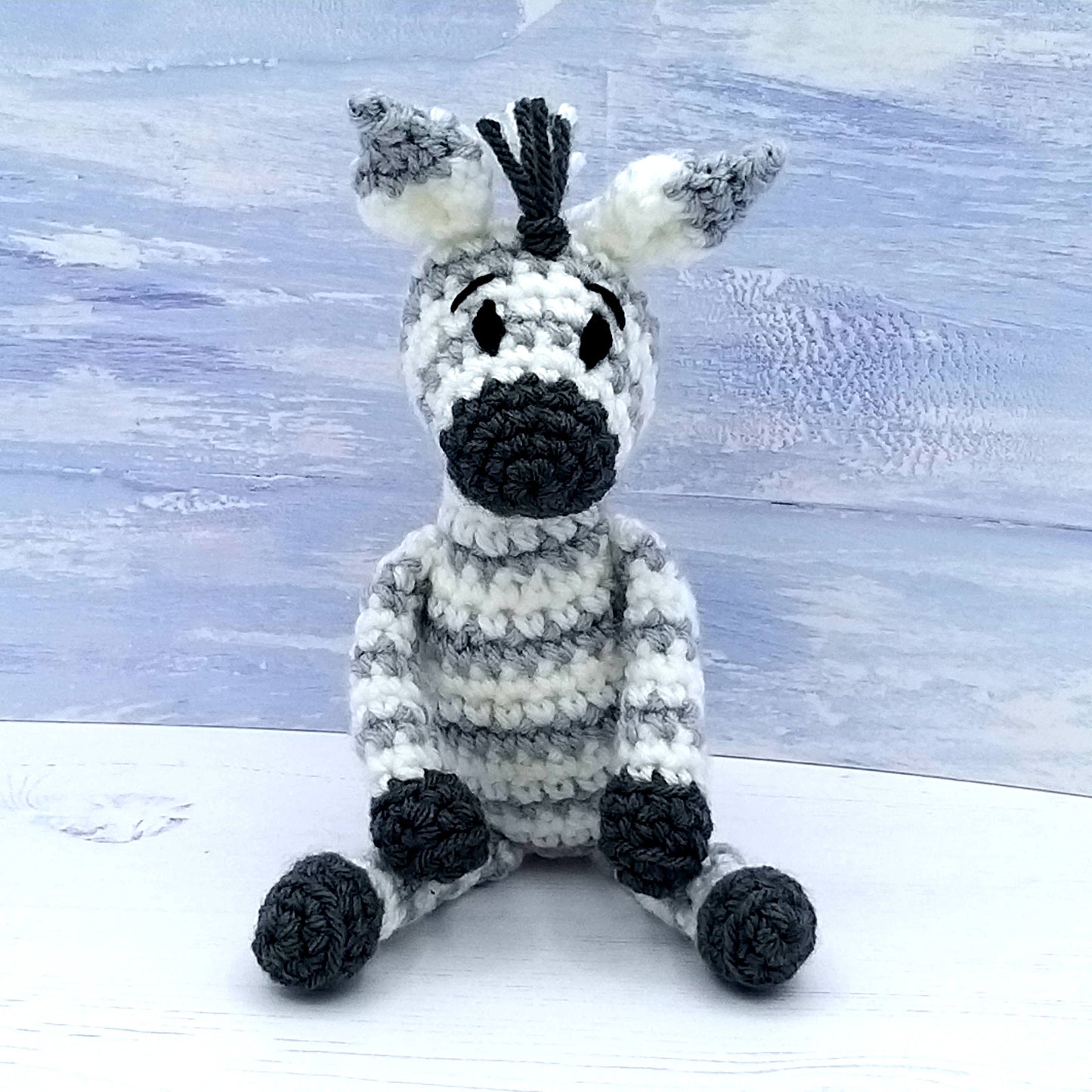 Baby Zebra - PDF Crochet Pattern