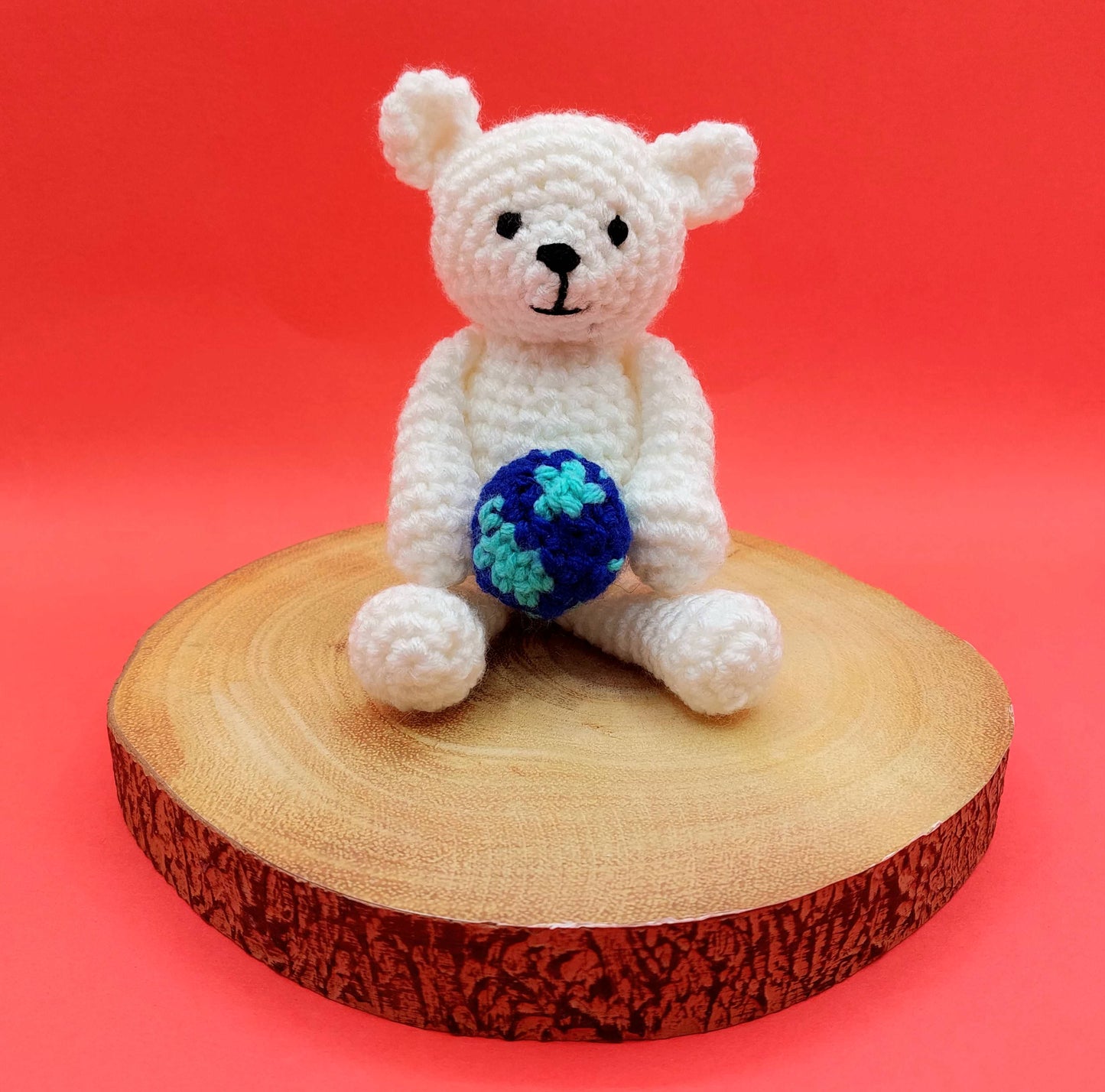 Earth Day Crochet Pattern - Polar Bear