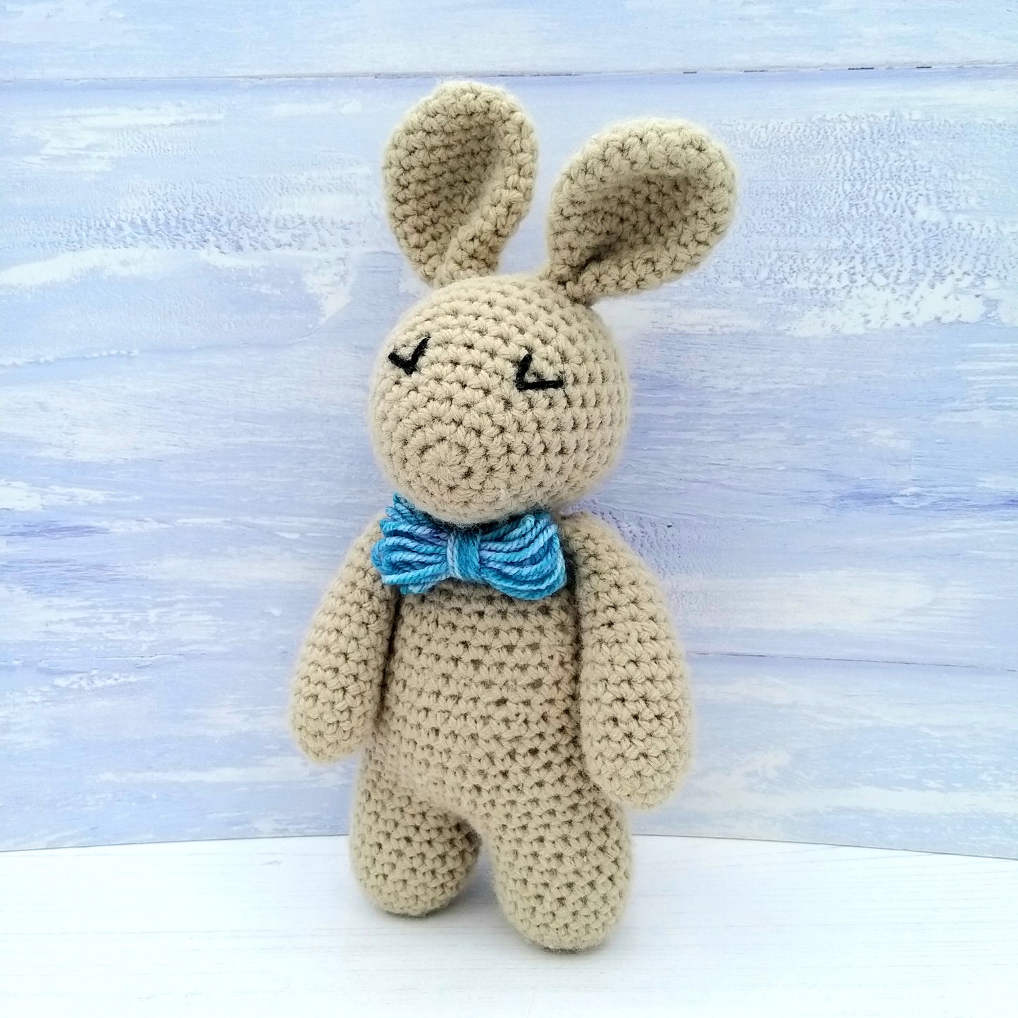 Brown Crochet Bunny