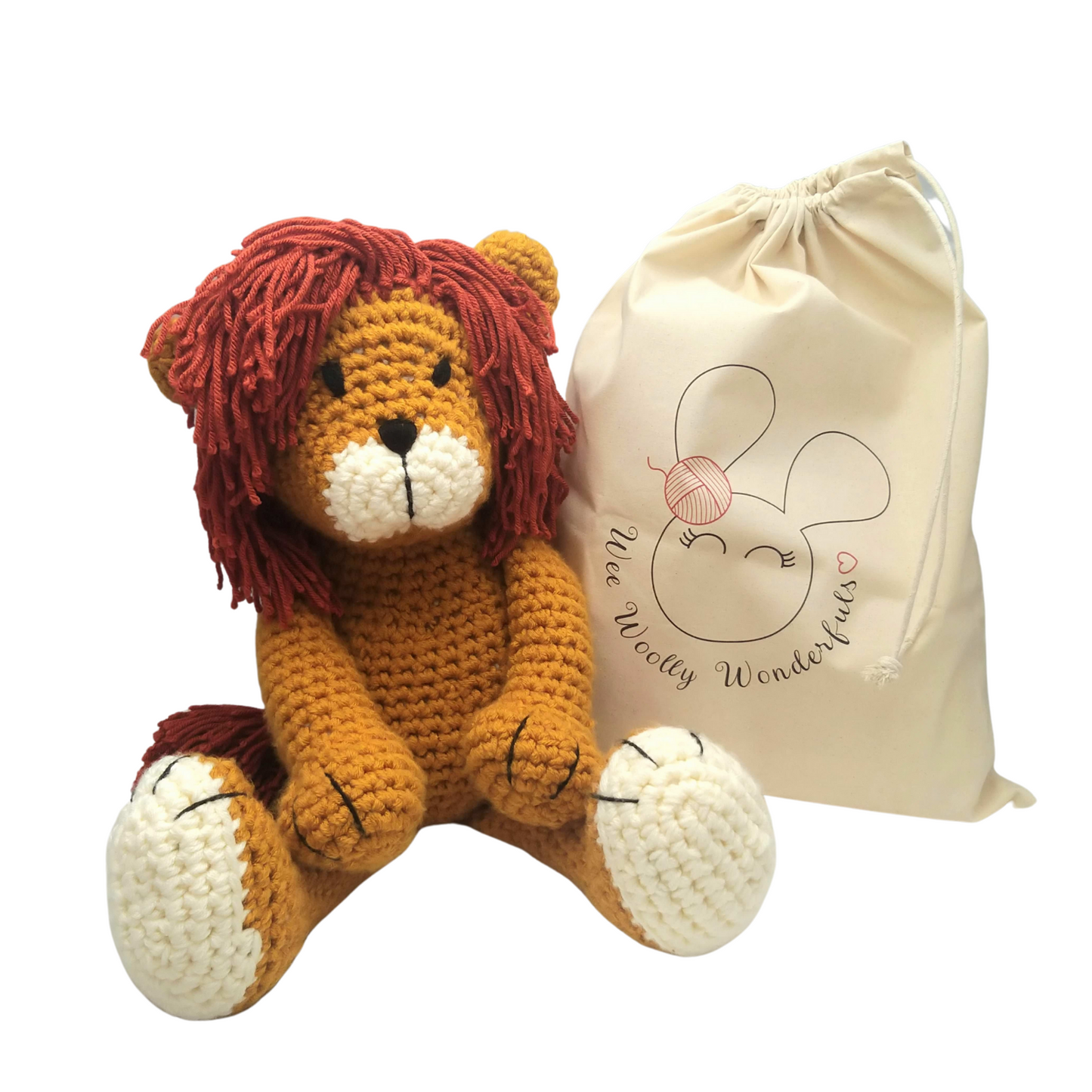 Boris the HUGE Lion Crochet Kit