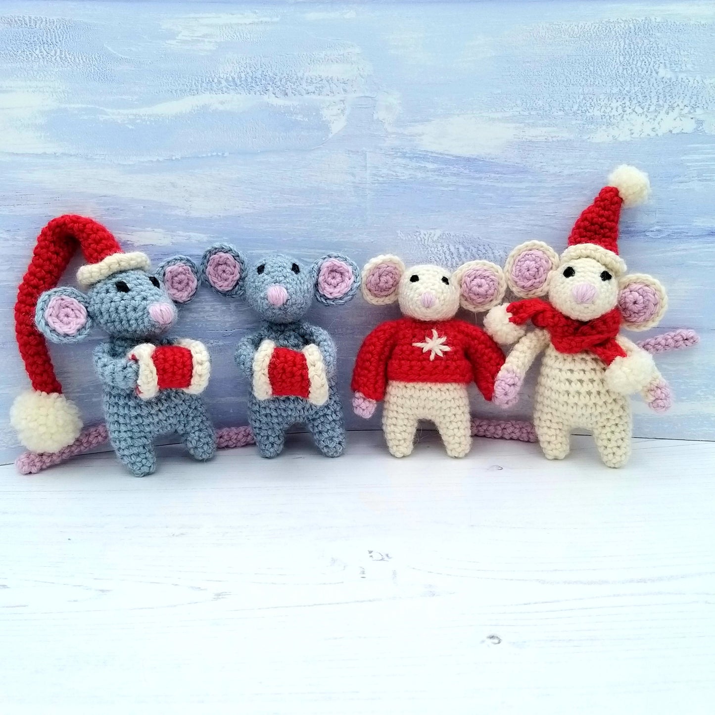 Crochet Mice Toys