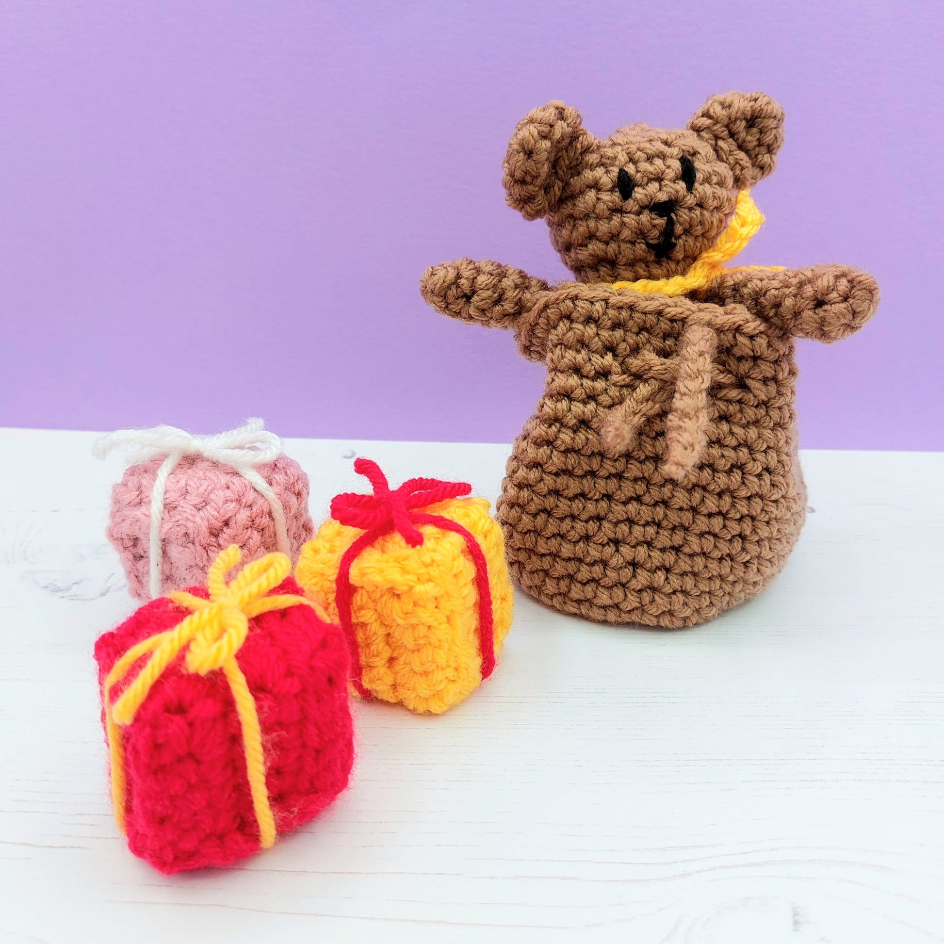 Crochet Presents and small teddy