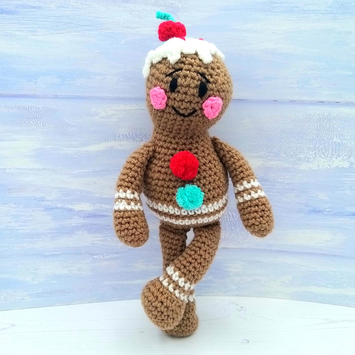 George the Gingerbread Boy - PDF Crochet Pattern