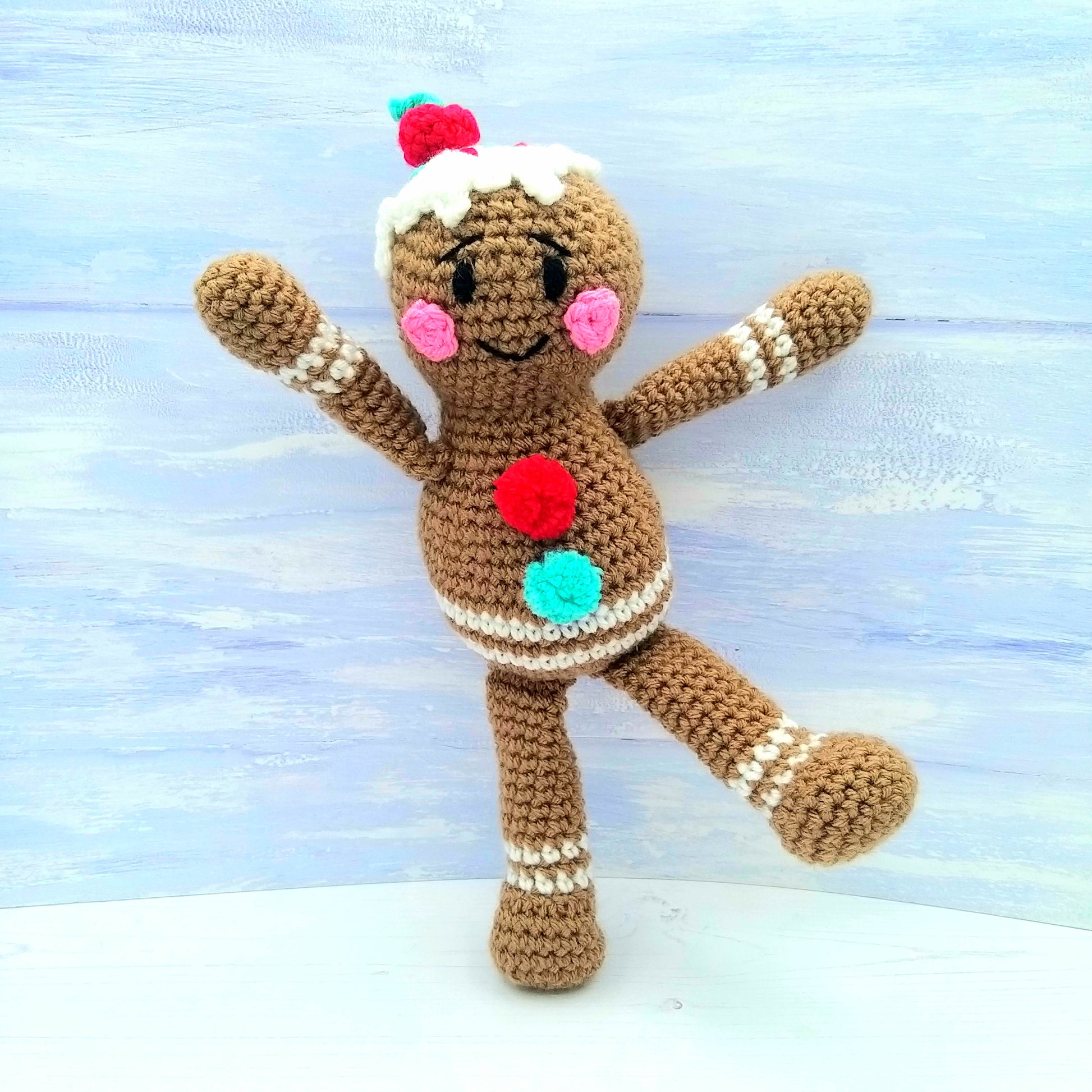 Gingerbread Crochet Toy