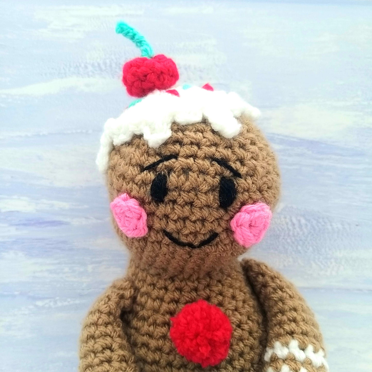 George the Gingerbread Boy - PDF Crochet Pattern