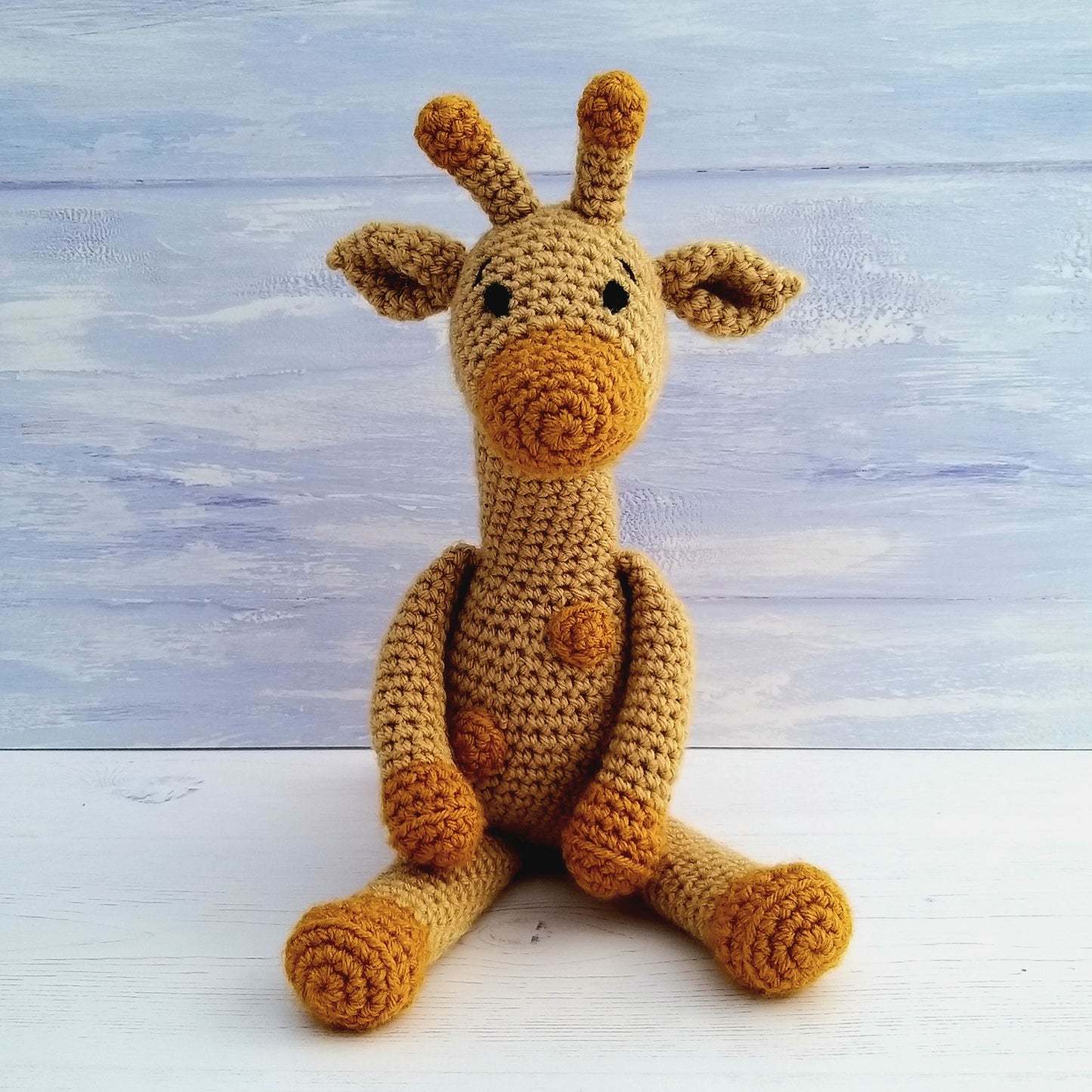 Bundle of Three Crochet Kits - Betsy Bunny, Aimee the Giraffe and Alfred the Lion