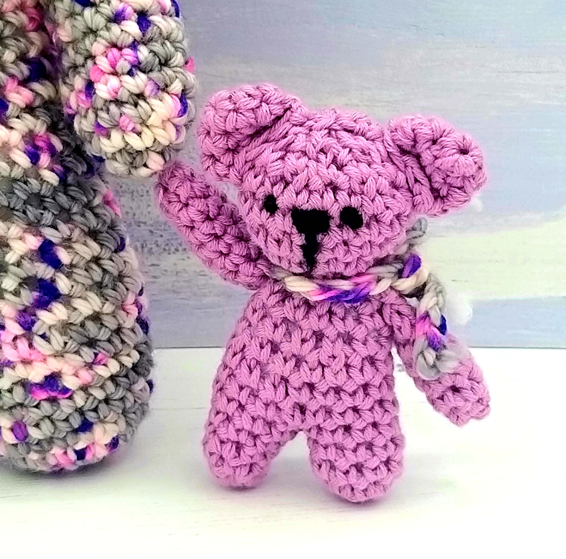 Baby Teddy Bear Crochet Toy