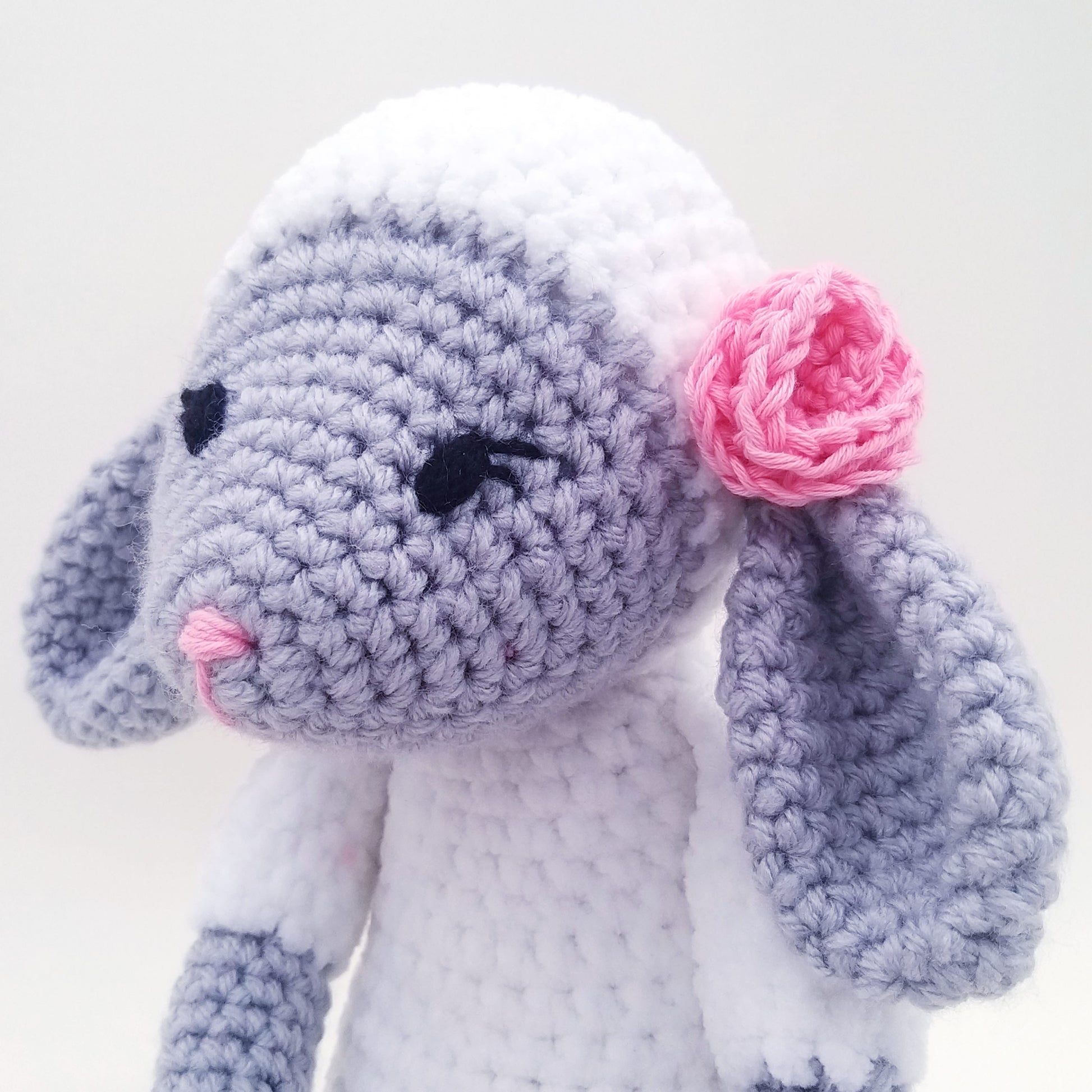 Profile - crochet lamb