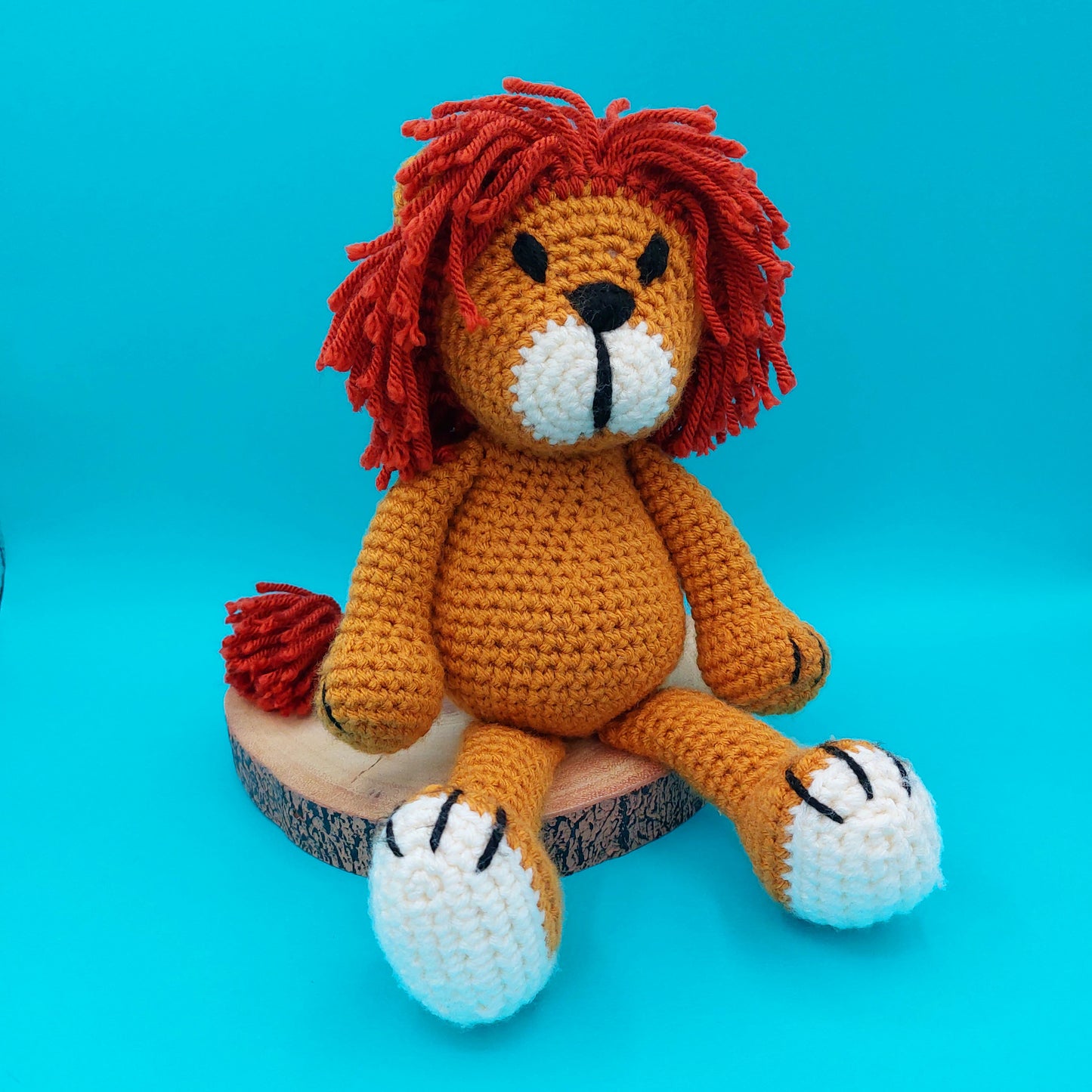 PDF Crochet Pattern - Roarsome Alfred the Lion