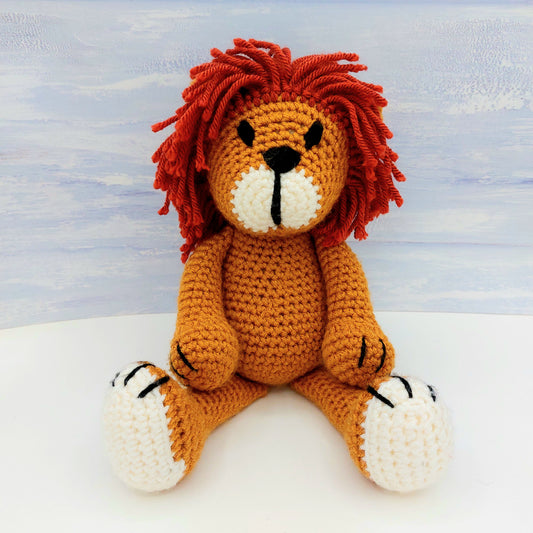 PDF Crochet Pattern - Roarsome Alfred the Lion