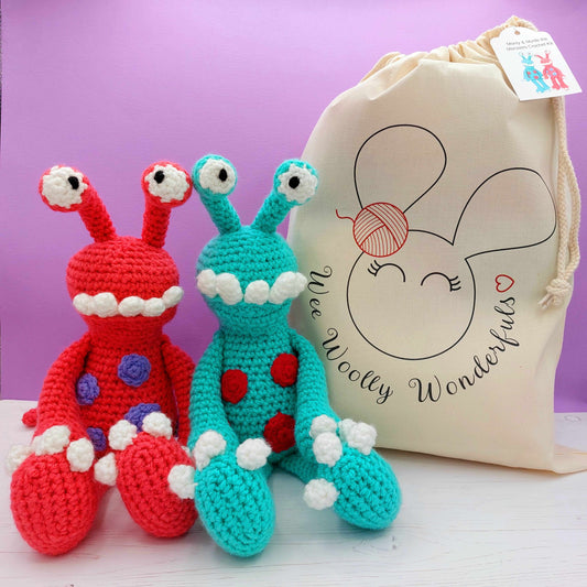 Monty & Myrtle the Monsters Crochet Kit