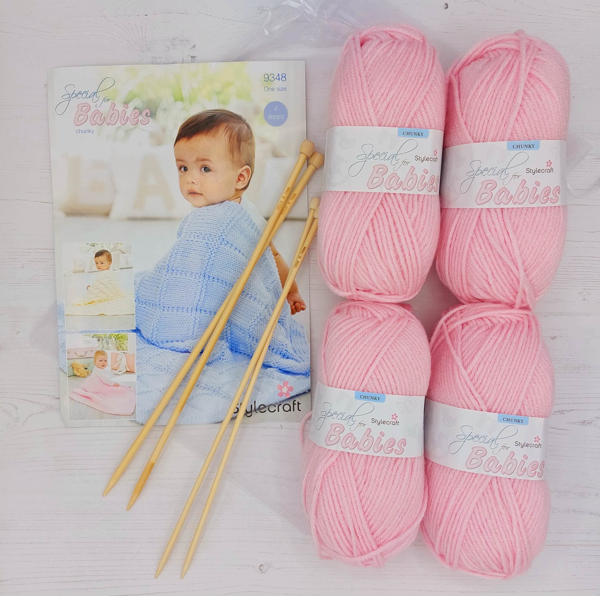 Baby Soft Pink Wool 