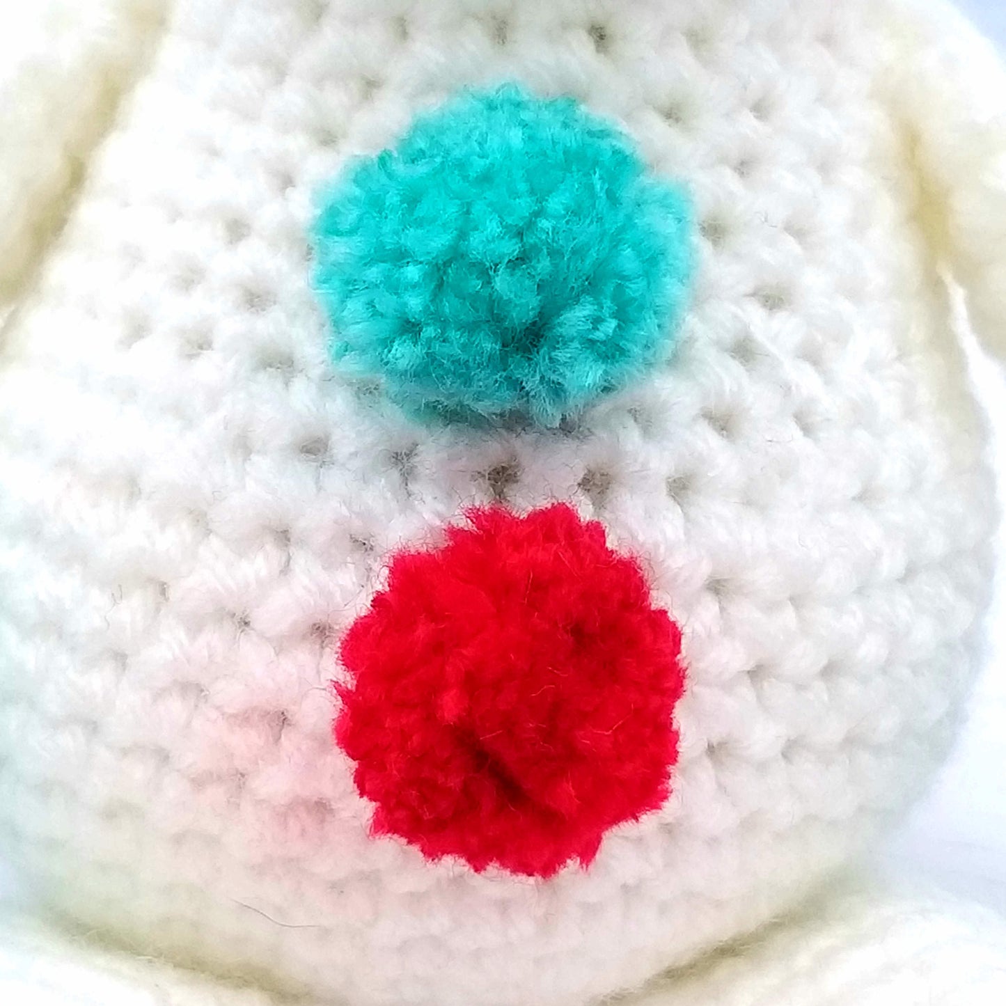 Close up Snowman Buttons