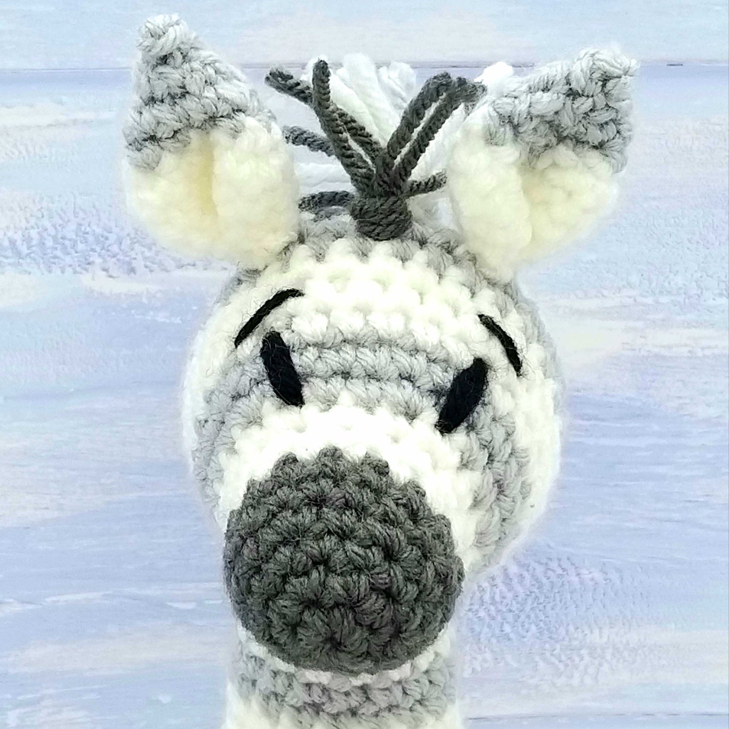 Julie the Zebra - PDF Crochet Pattern