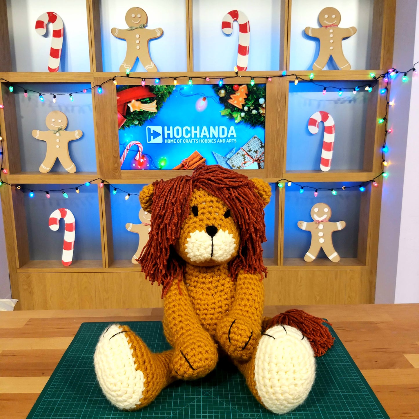 Boris the HUGE Lion Crochet Kit