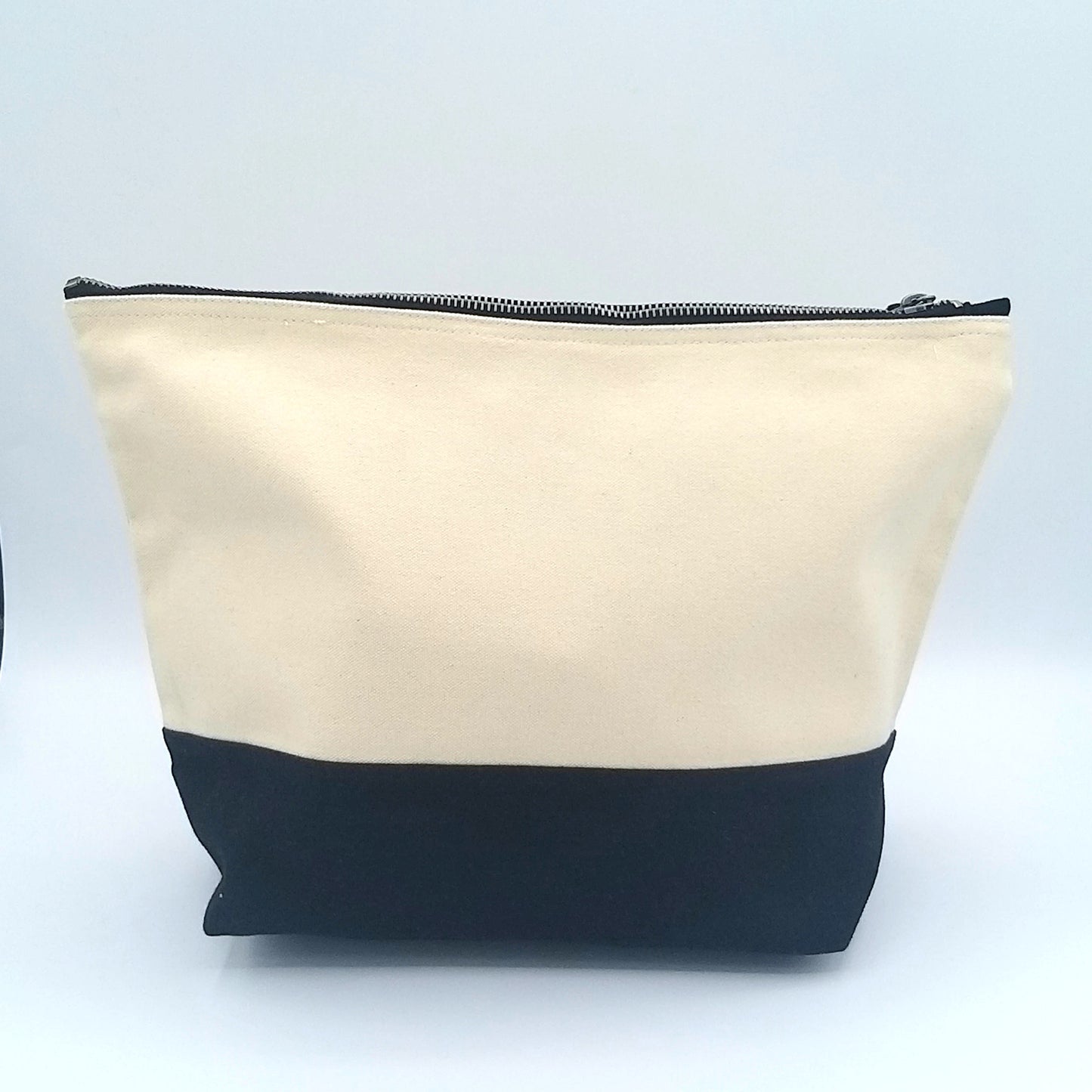 Stylish Cotton Zip Project Bag