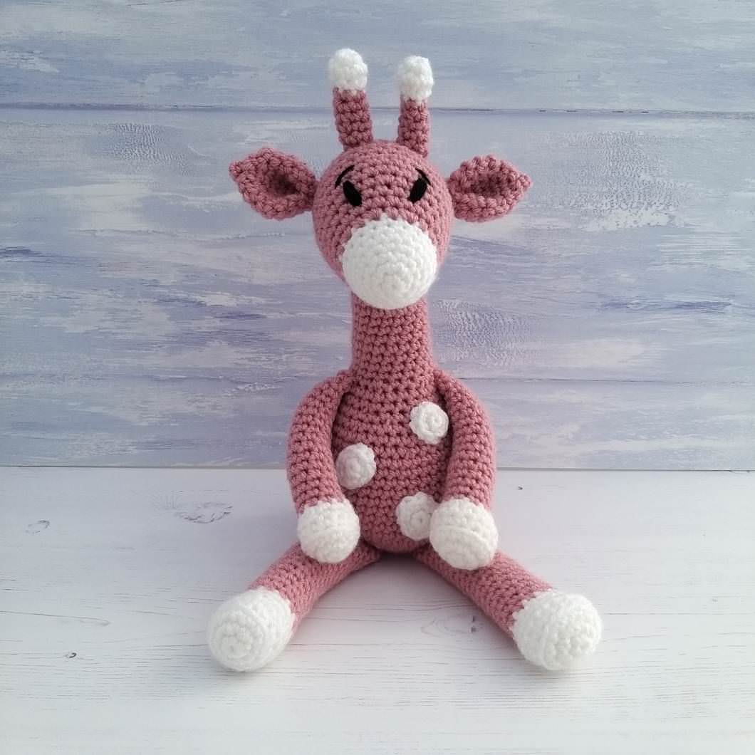 PDF Crochet Pattern for Beginners - Aimee the Giraffe