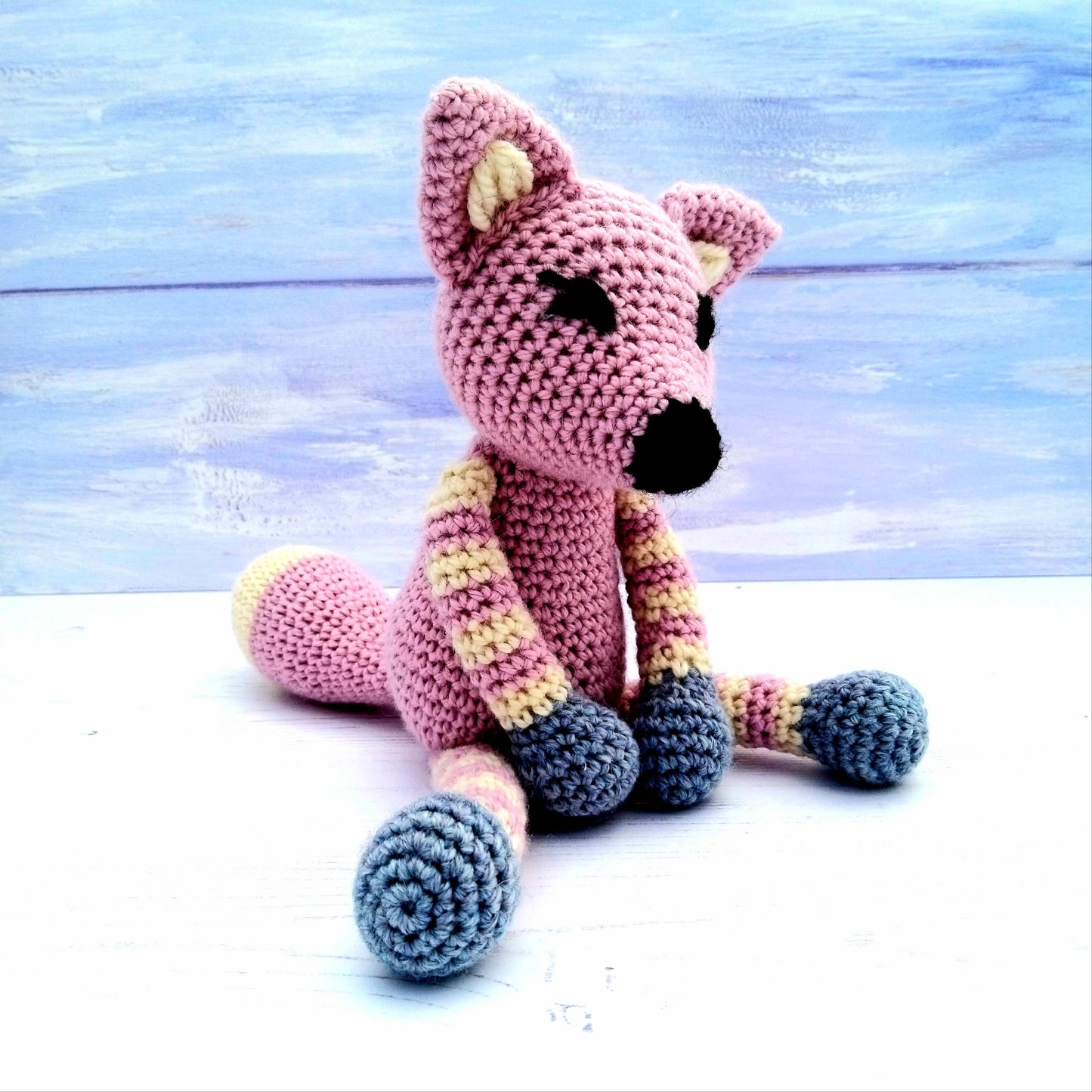 PDF Crochet Pattern - Flash, Freddie & Flossie the Fox Pattern