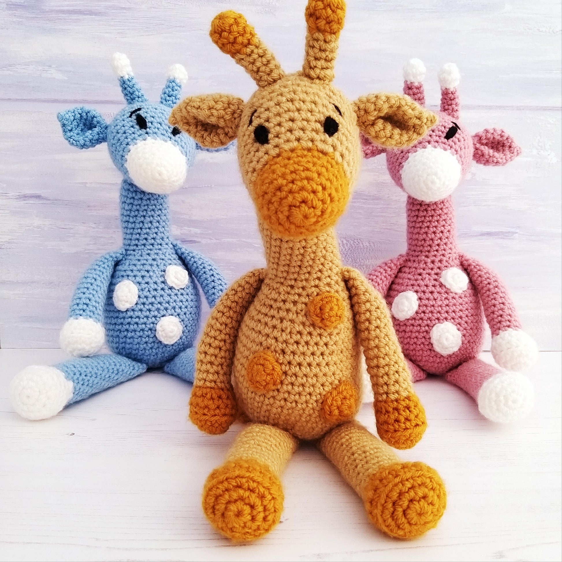 Giraffe Crochet Kit for Beginners with Video – Wee Woolly Wonderfuls