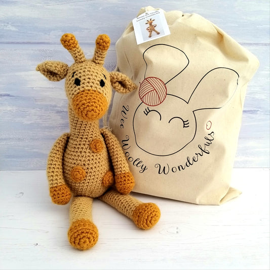 Toy Giraffe Crochet Kit for Beginners - Aimee