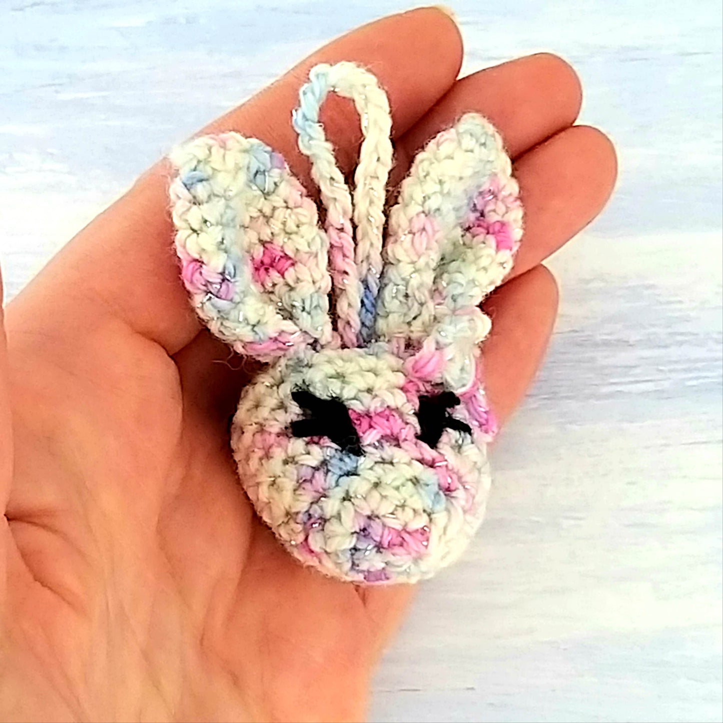 Bunny Tree Ornament Free PDF Crochet Pattern