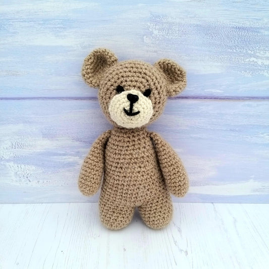 PDF Crochet Pattern - Teddy the Bear (for Beginners)