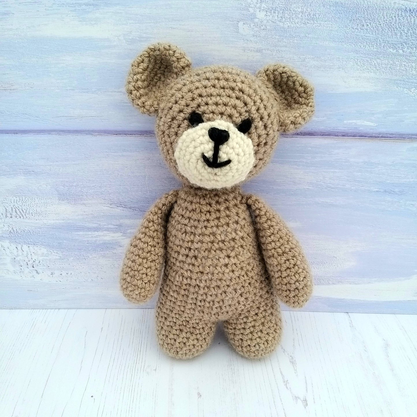 PDF Crochet Pattern - Teddy the Bear (for Beginners)