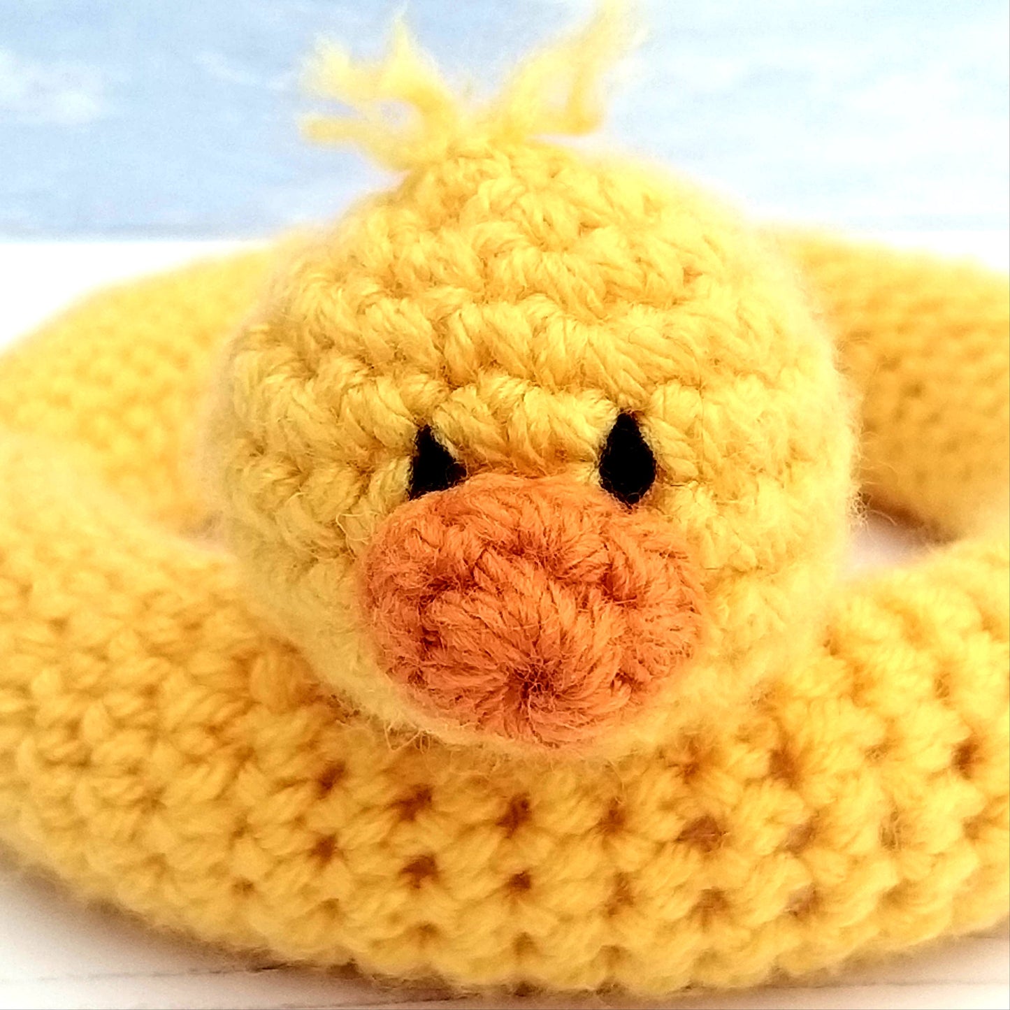 Free Rubber Ducky Rubber Ring Crochet Pattern